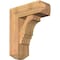 Ekena Millwork Balboa Craftsman Smooth Bracket w/ Offset Brace, Western Red Cedar, 7 1/2"W x 20"D x 24"H BKT0806X20X24BOA04SWR - alternate 1